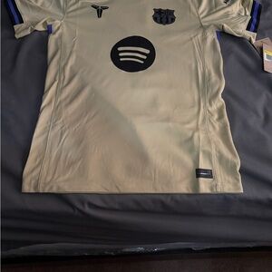 Men’s Nike FC Barcelona 2025-2026 stadium away Kobe dri-fit soccer jersey